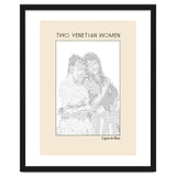 Two Venetian Women – Eugene de Blaas (ascii art) thumbnail