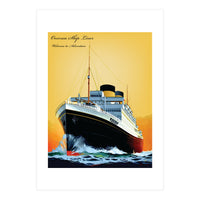 Oversea Steamship Liner (Print Only)