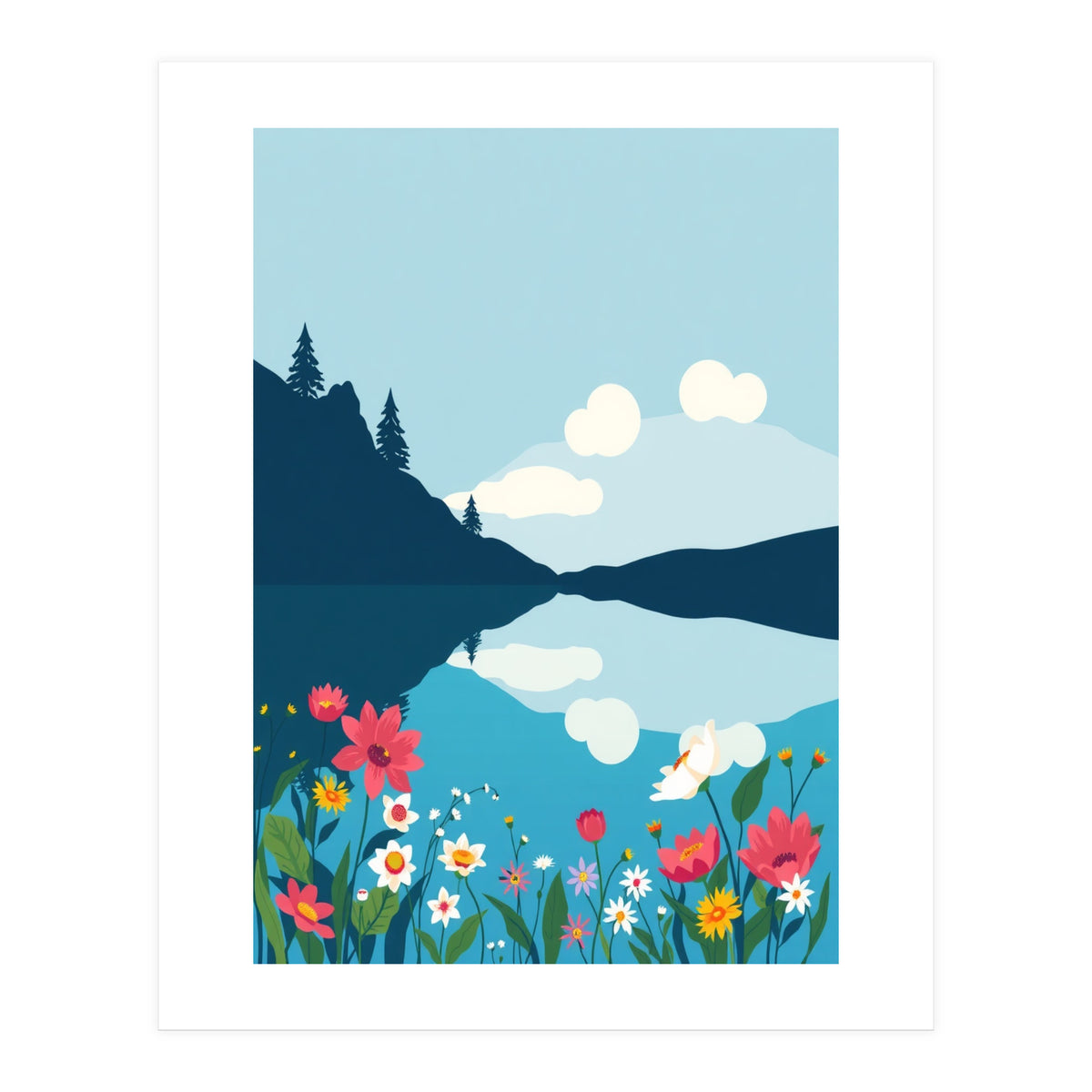 Nature Blue Dream (Print Only)