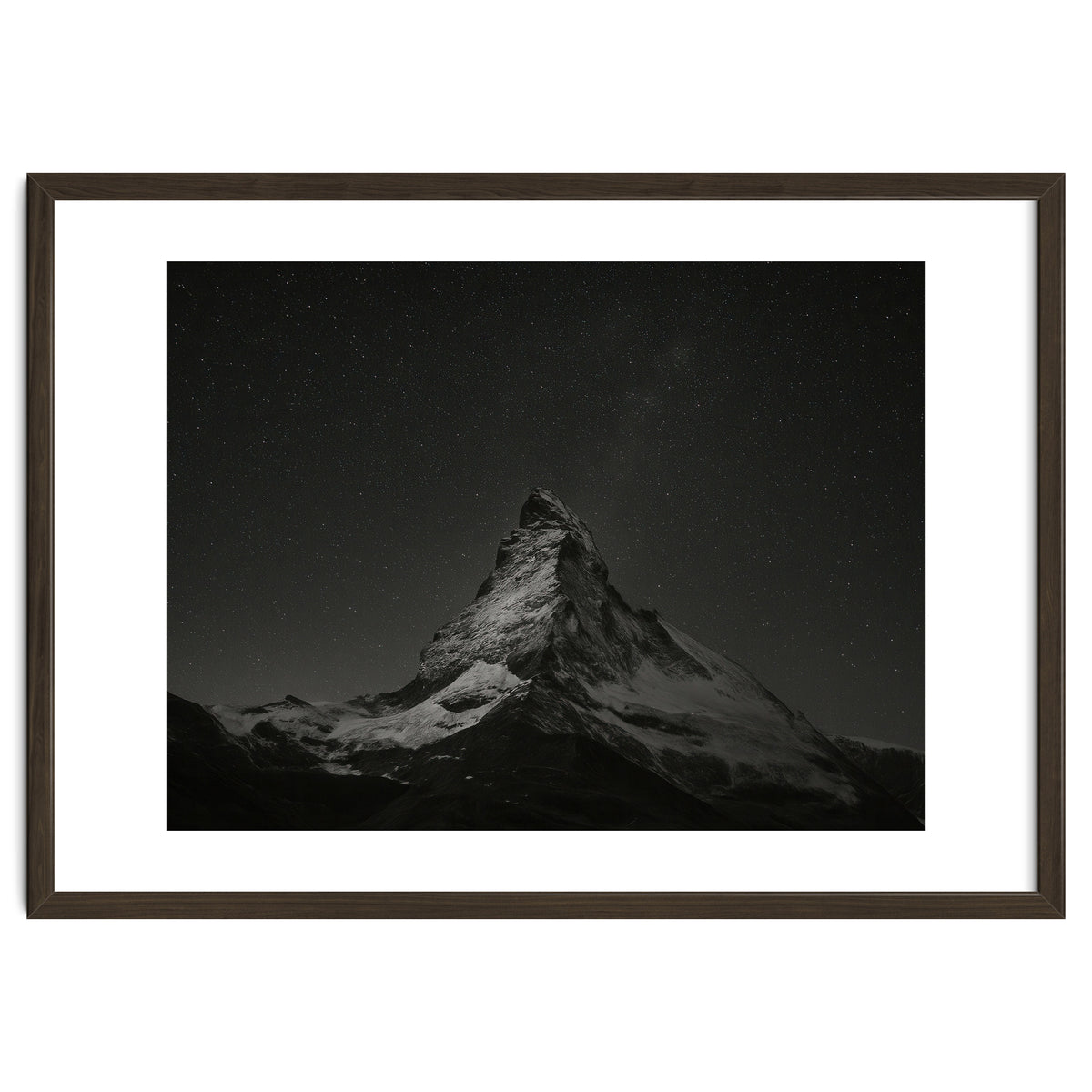 Matterhorn Switzerland Starry Night Mountain Photography
