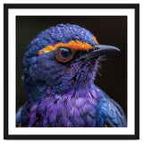 Close Up Portrait Of A Vibrant Exotic Bird thumbnail
