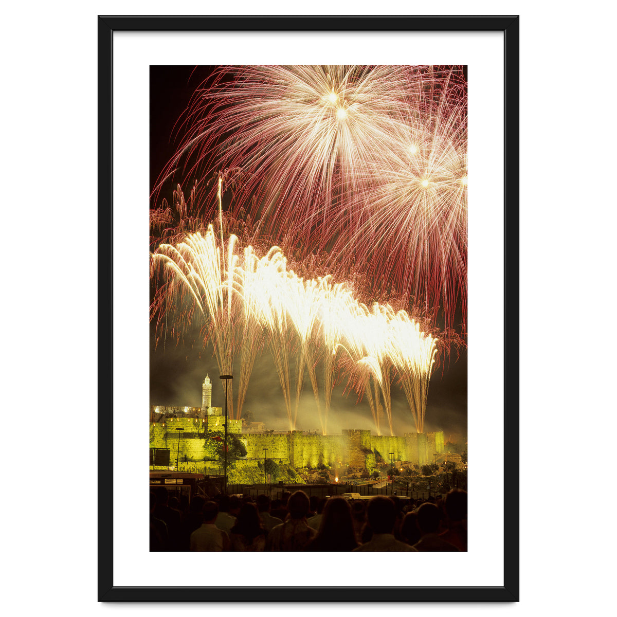 Fireworks over Jerusalem I