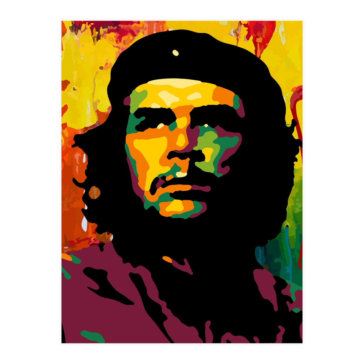 Che Guevara Abstract (Print Only)