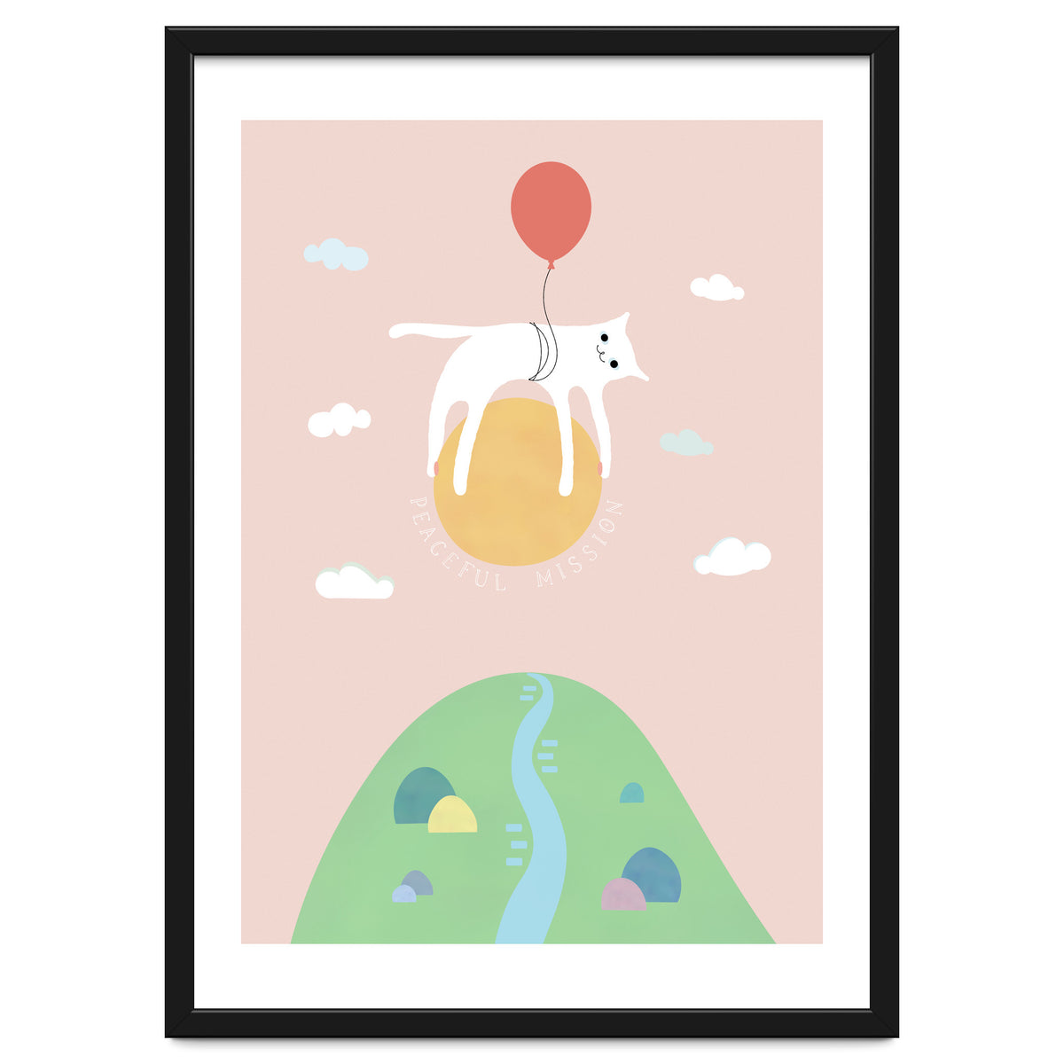 PEACEFUL MISSION CAT