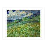 VINCENT VAN GOGH: Landscape from Saint-Rémy. Date/Period: 1889. Painting. Oil on canvas. (Print Only) thumbnail
