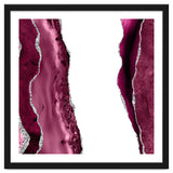Burgundy & Silver Agate Texture 06 thumbnail