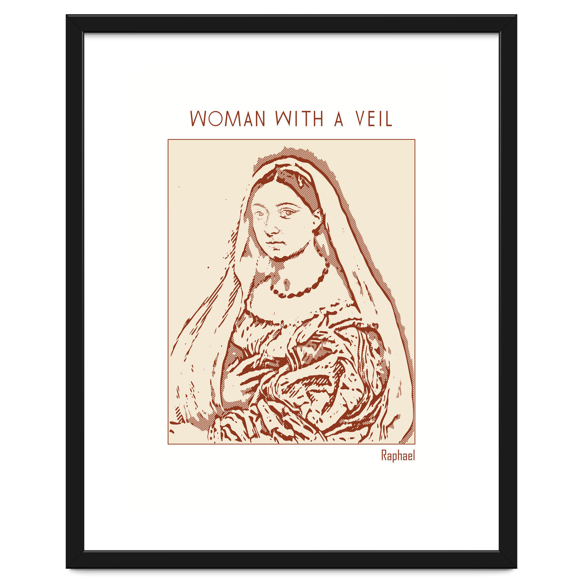 Woman With A Veil – Raphael
