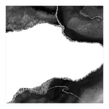 Black & Silver Agate Texture 09 (Print Only) thumbnail
