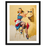 Pinup Gossip Girl On The Phone thumbnail