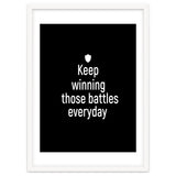 Keep winning those battles everyday thumbnail