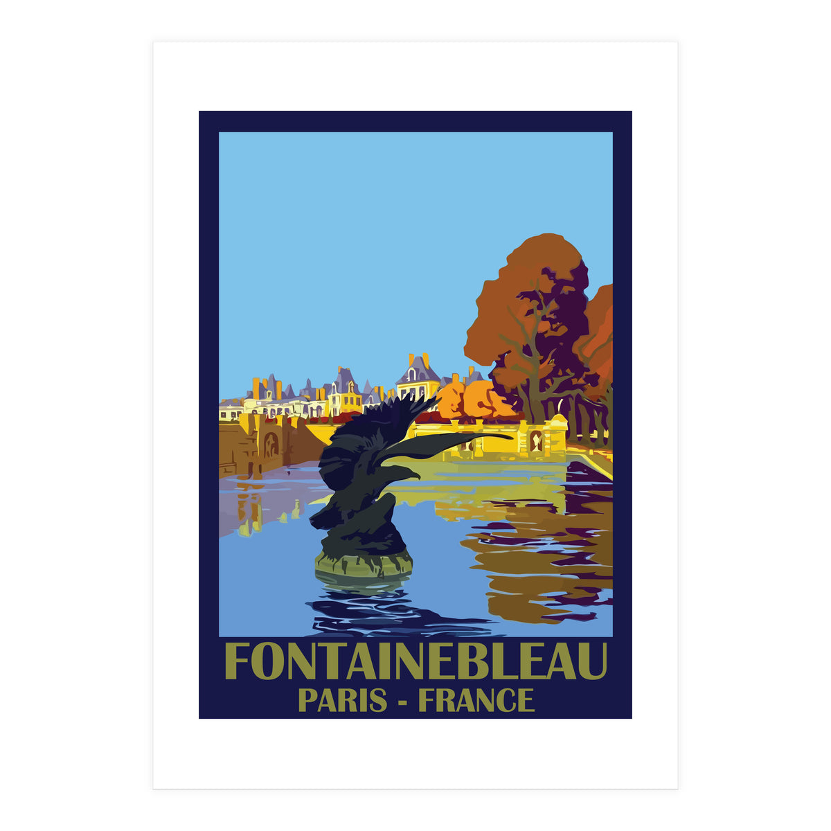 Fontainebleau - Paris, France (Print Only)