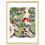 Zebra Harem #society6 #decor #buyart thumbnail