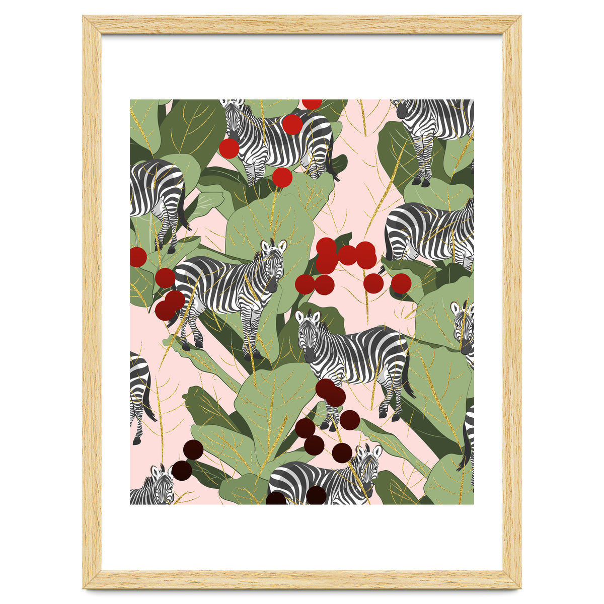 Zebra Harem #society6 #decor #buyart