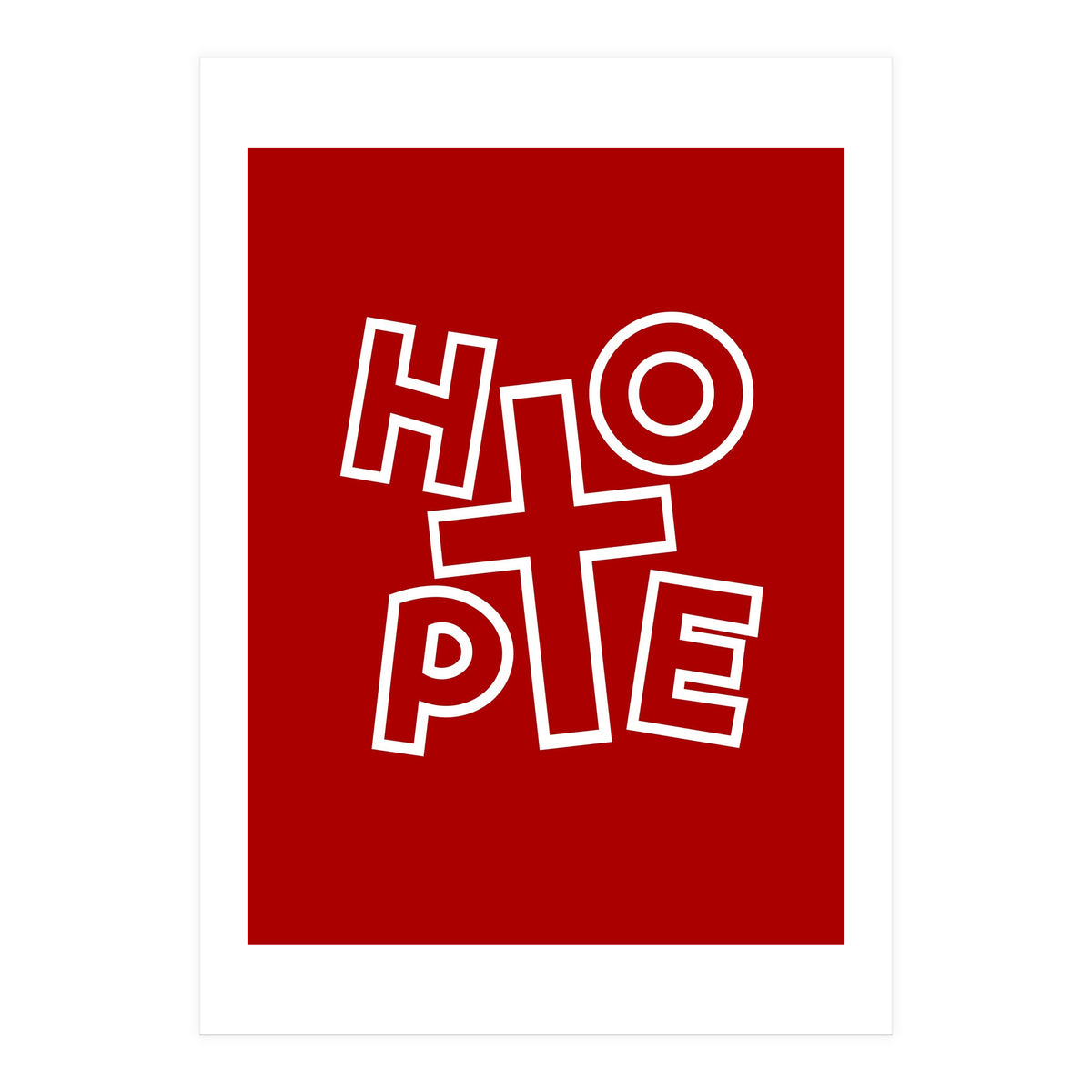 Hope In Christ (Print Only)