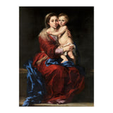 Bartolomé Esteban Murillo / 'Our Lady of the Rosary', 1650-1655, Spanish School, Oil on canvas. (Print Only) thumbnail