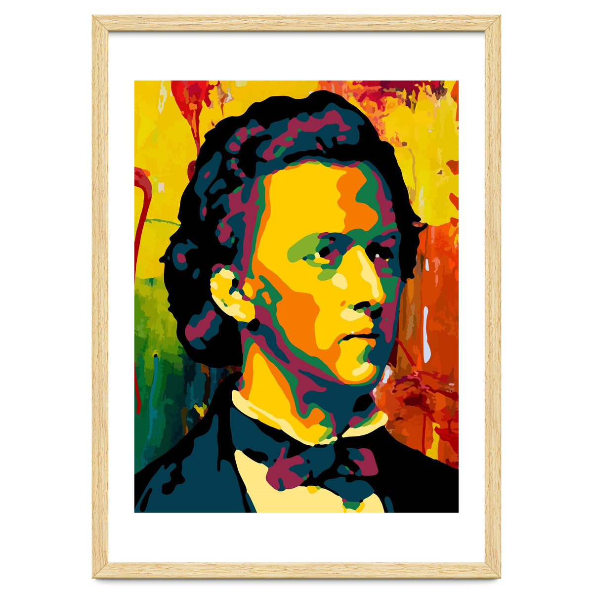 Frederic Chopin Abstract Art