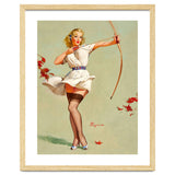 Pinup Sexy Girl Playing A Cupid thumbnail