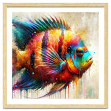 Colorful Tropical Fish Portrait thumbnail