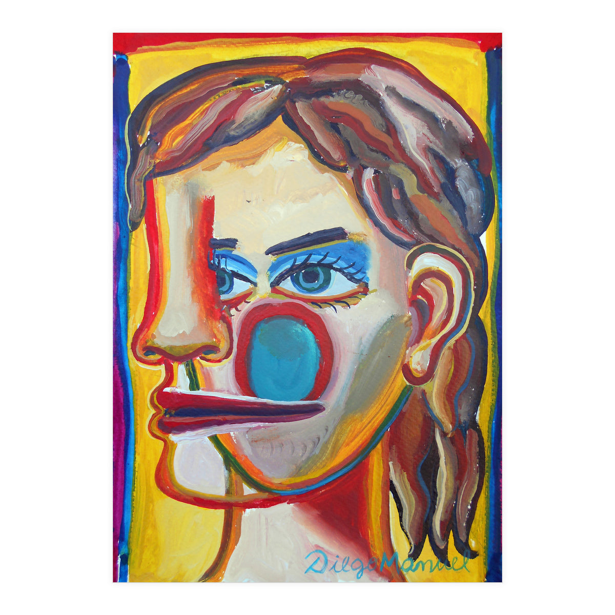 Cabeza De Mujer 29 (Print Only)