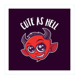 Cute as Hell Devil (Print Only) thumbnail