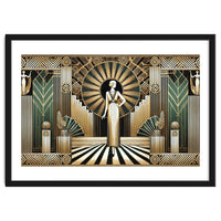 Golden Twenties Flair In Art Deco