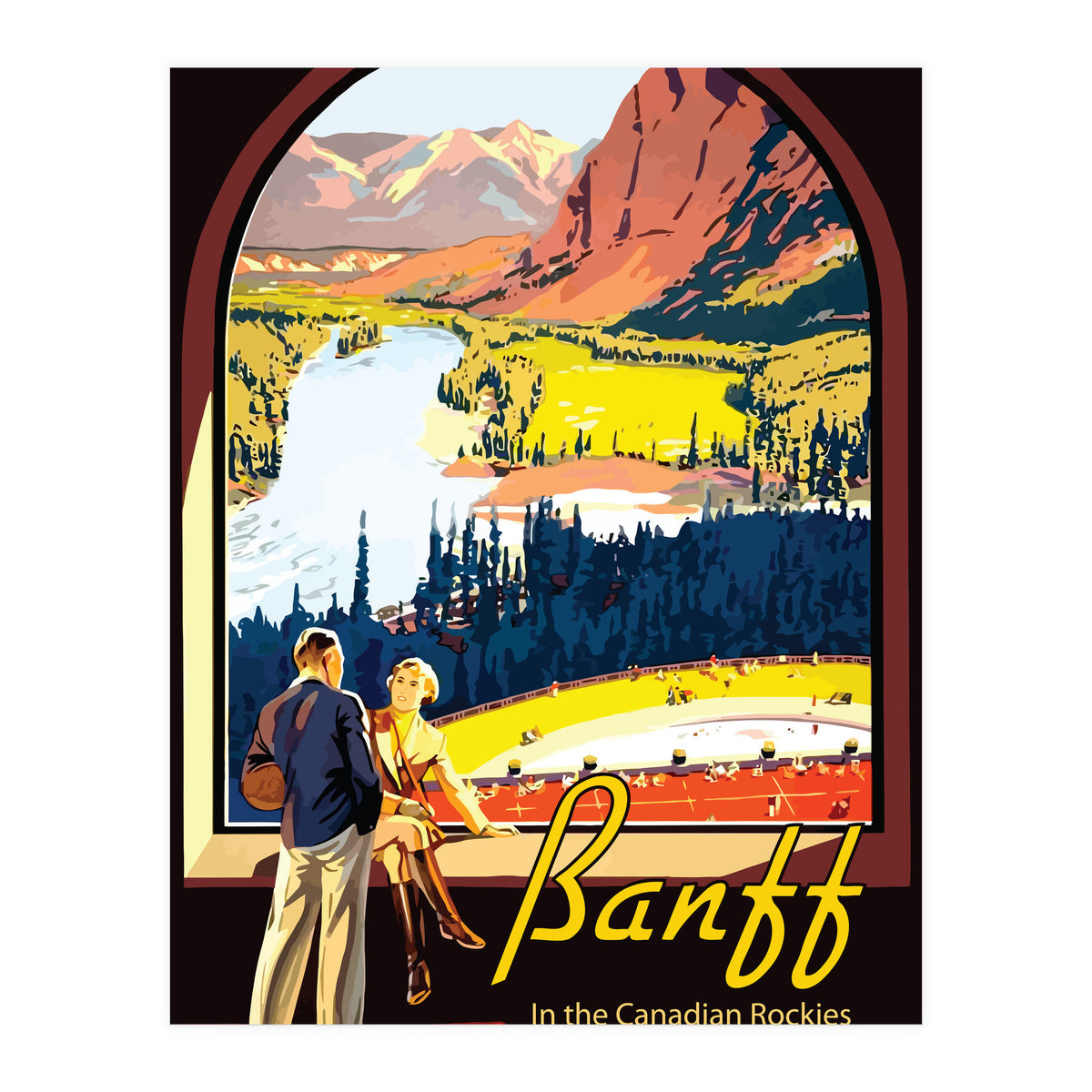 Banff, Alberta, Canada (Print Only)