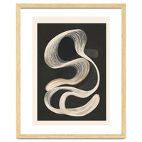 Monochrome Flow Abstract Line Movement
