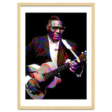 Howlin Wolf American Blues Guitarist Colorful thumbnail