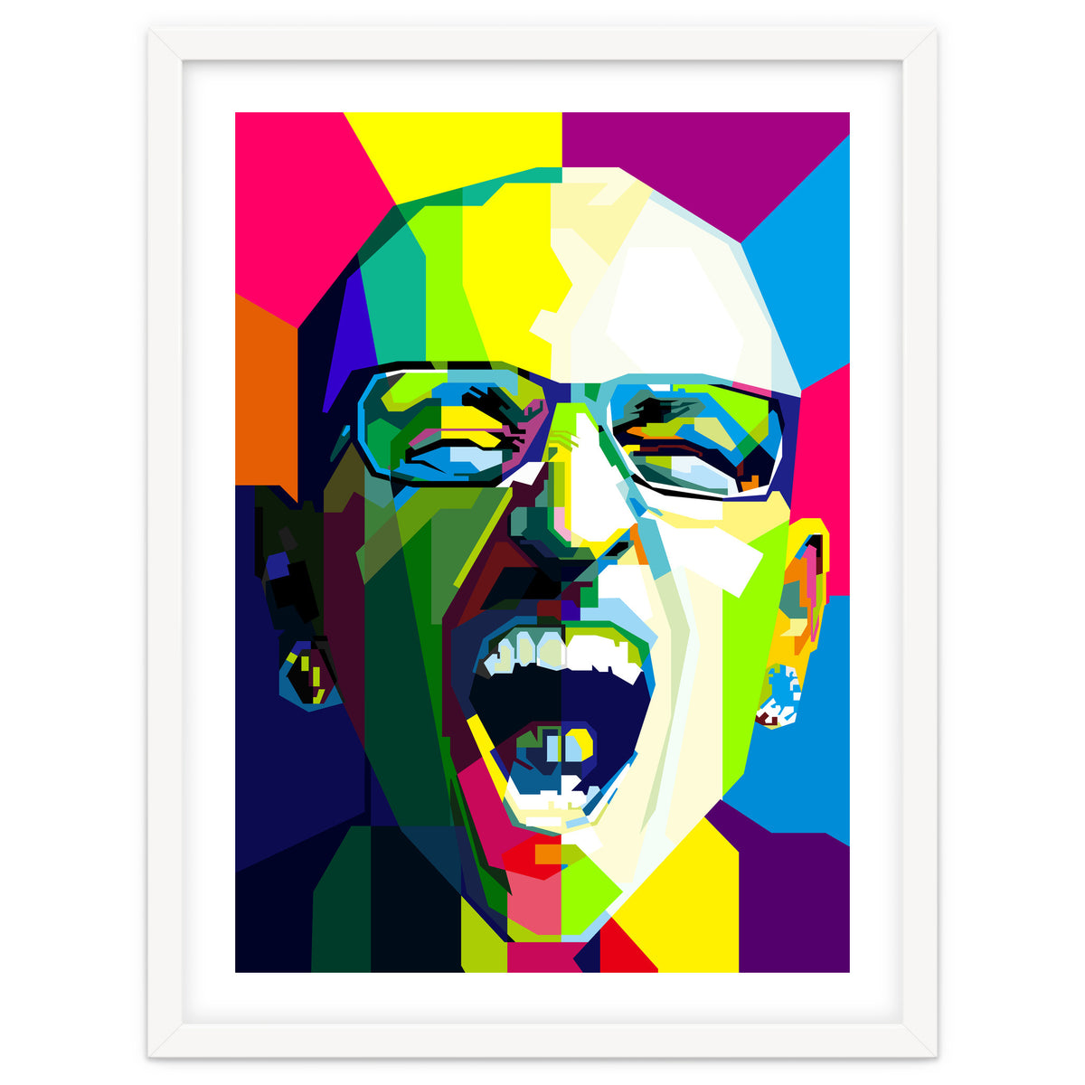 Chester Bennington Lingkin Park Pop Art Wpap