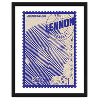 John Lennon Stamps Art