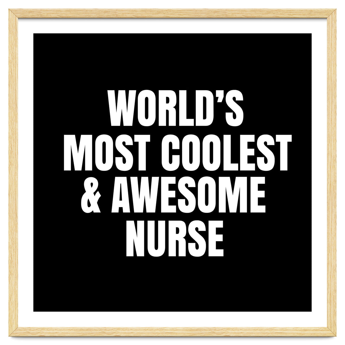 World's most coolest and awesome nurse