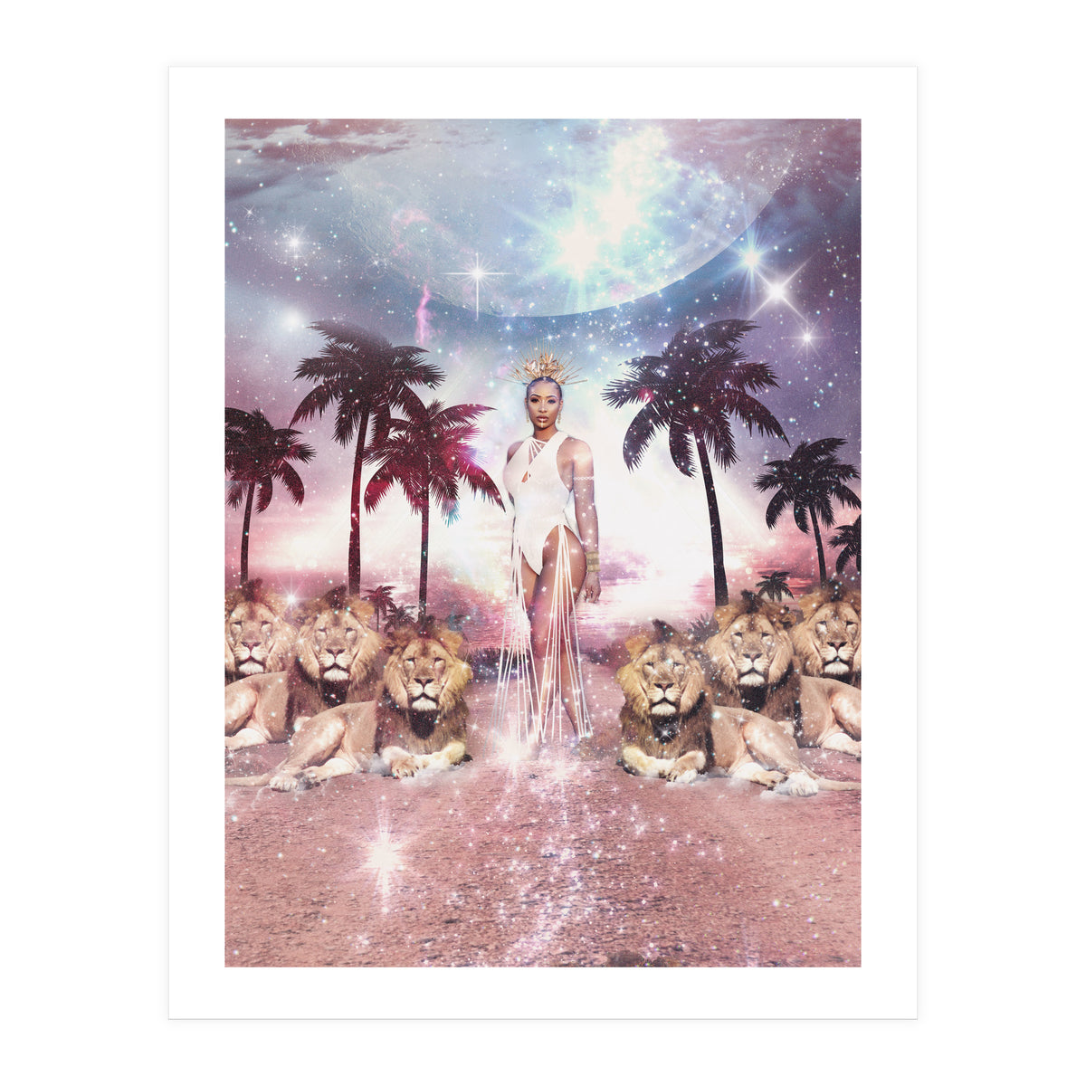 Malika - Spirit Of A Warrior Princess (Print Only)