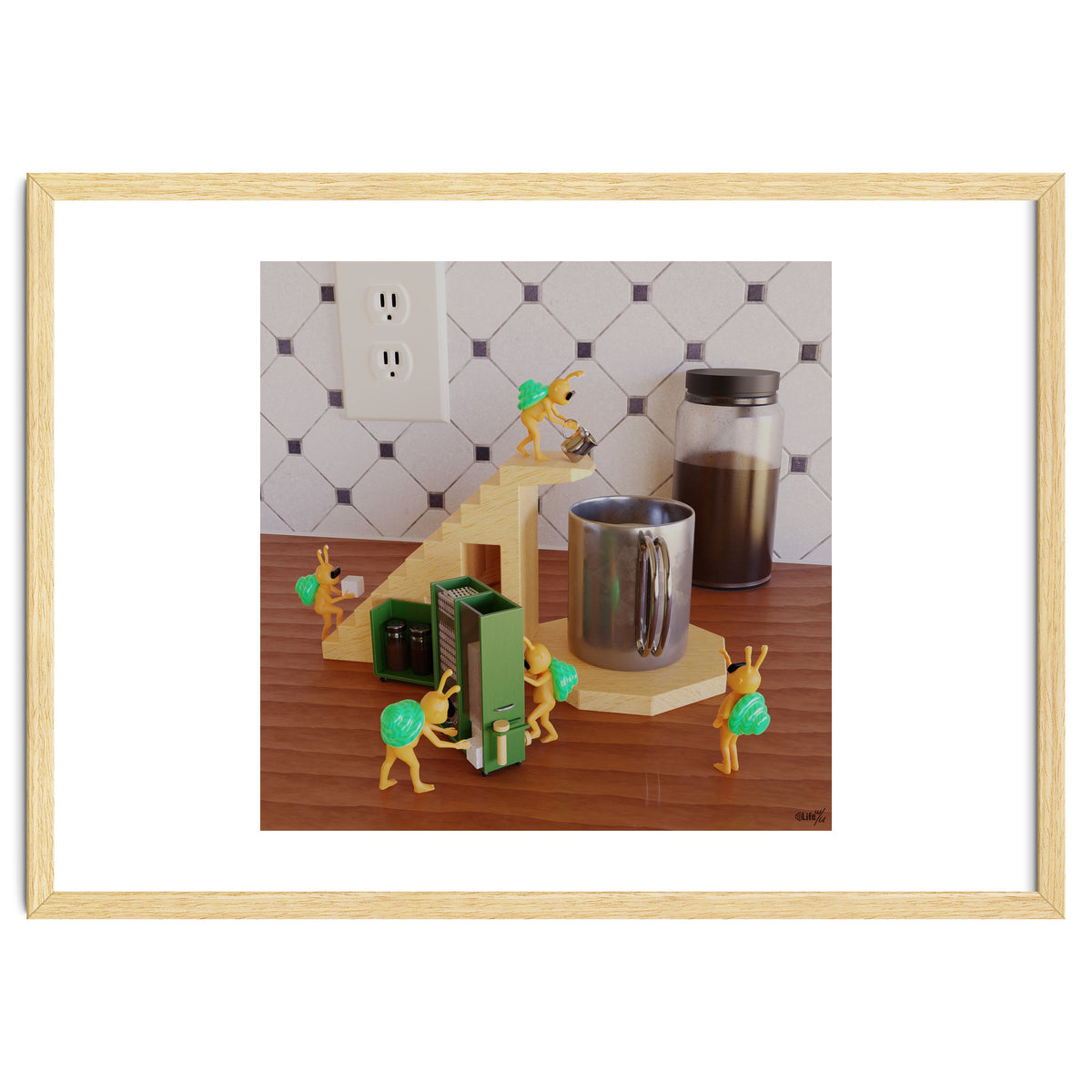 Coffee Support - angle #1 (Lwuba 038 Coffee Support 01)