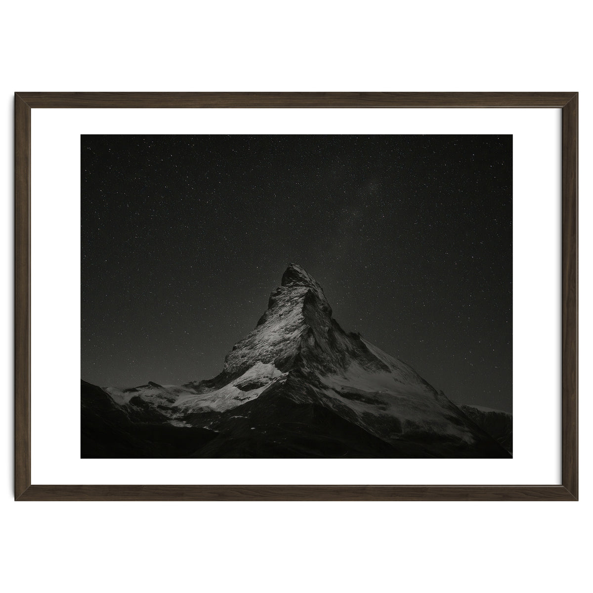 Matterhorn Switzerland Starry Night Mountain Photography