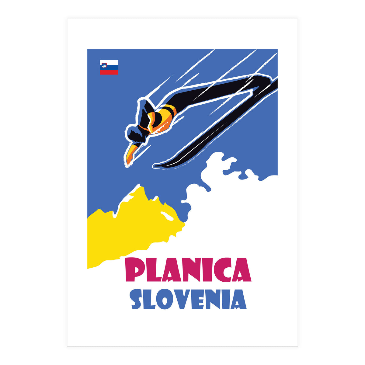 Planica, Slovenia, Ski Jump (Print Only)