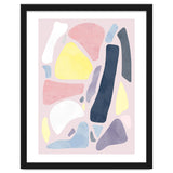 Organic Rustic Abstract Shapes Pastel I thumbnail