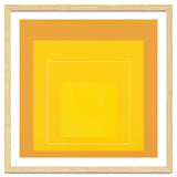 JOSEF ALBERS - HOMAGE TO THE SQUARE ORANGE YELLOW thumbnail