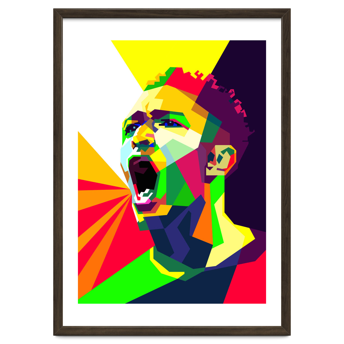 Jude Bellingham Football Pop Art WPAP