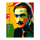 Salvador Dali Maestro Painting In Pop Art WPAP (Print Only) thumbnail