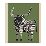 Striped Bull (Print Only) thumbnail