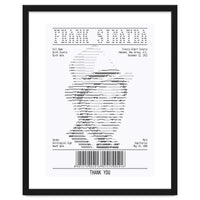 Receipt Art Frank Sinatra