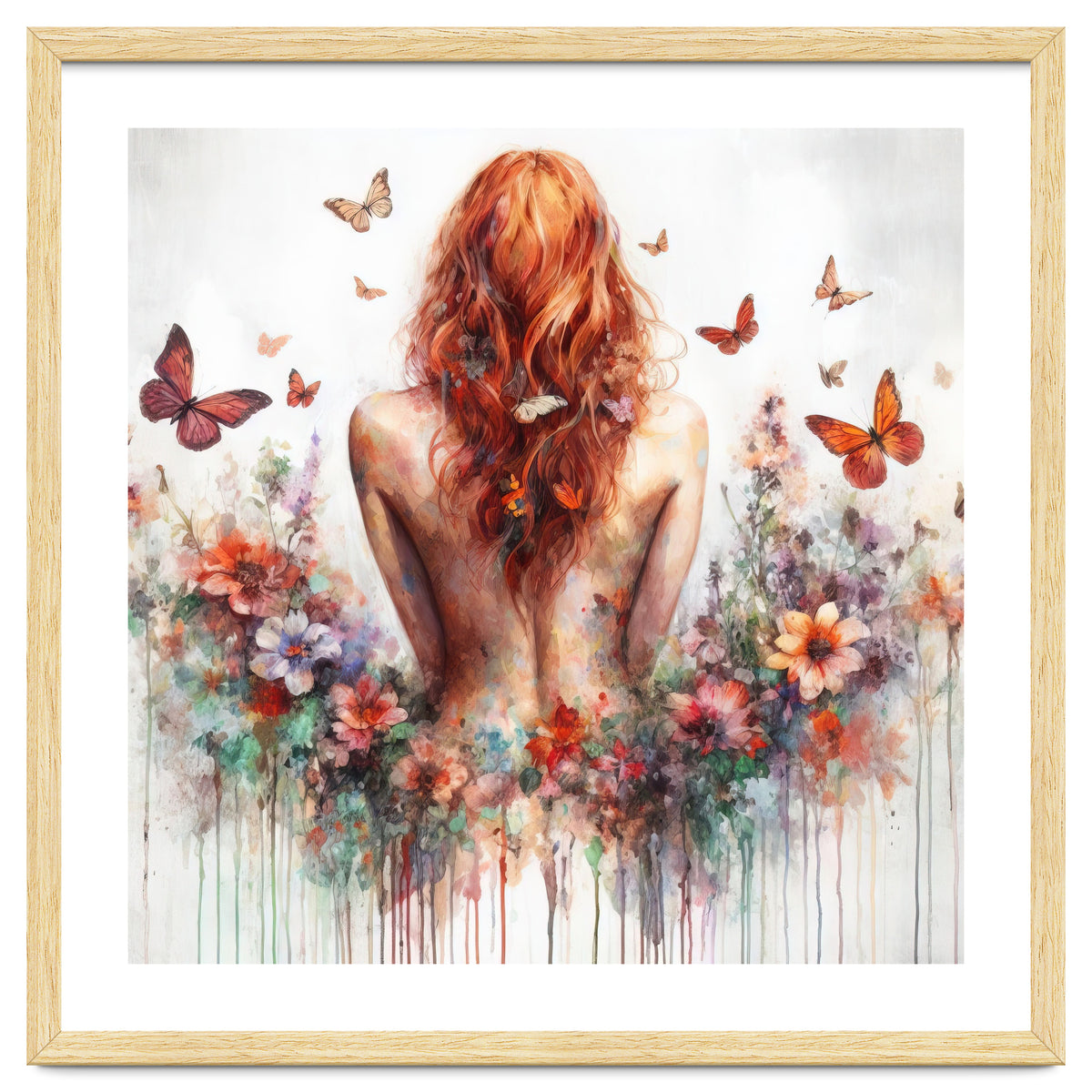 Butterfly Body In Bloom