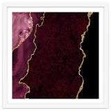 Burgundy & Gold Agate Texture 15 thumbnail