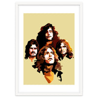 Retro Led Zeppelin Rock Blues Music