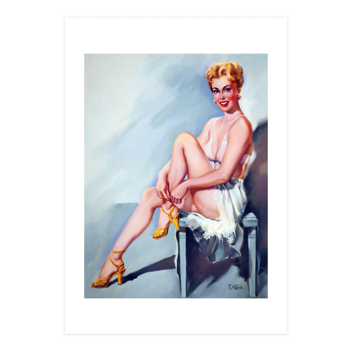 Pinup Ballerina (Print Only)