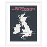 UK & Ireland Map of Alien First Contacts in Movies thumbnail