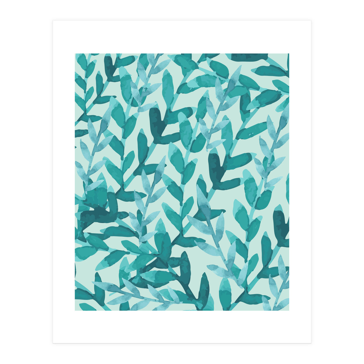 Lush Blue (Print Only)