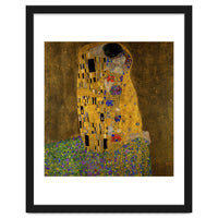 Gustav Klimt The Kiss Gold Romantic Art