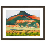 Georgia O’Keeffe – My Front Yard, Summer (1941) | Vibrant Southwestern Landscape in Modernist Style thumbnail