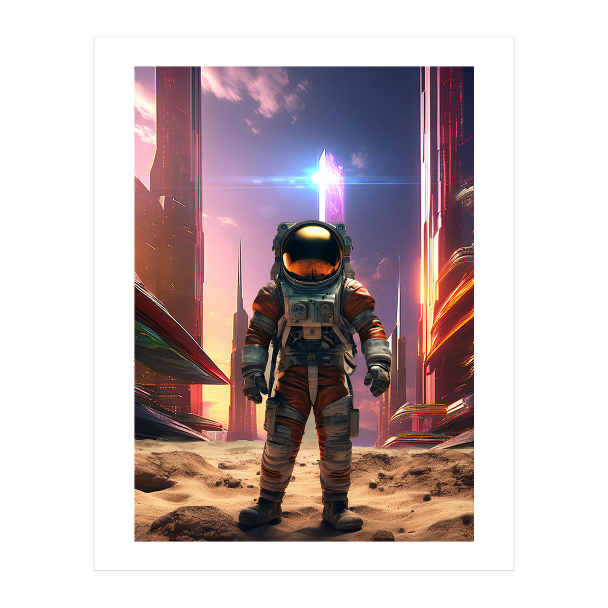 astronaut's final mission (Print Only)
